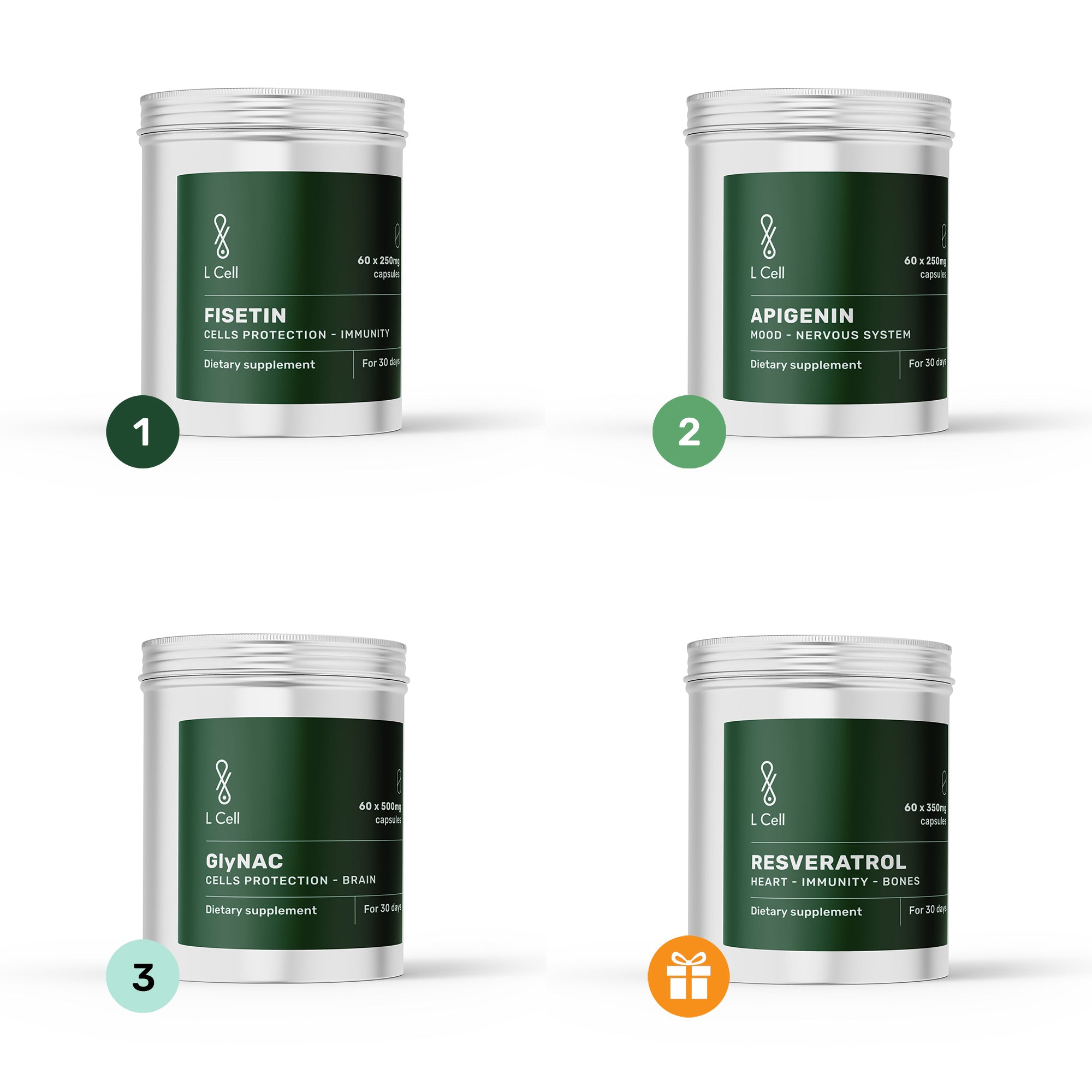Calm Body #2 set (for 30 days)