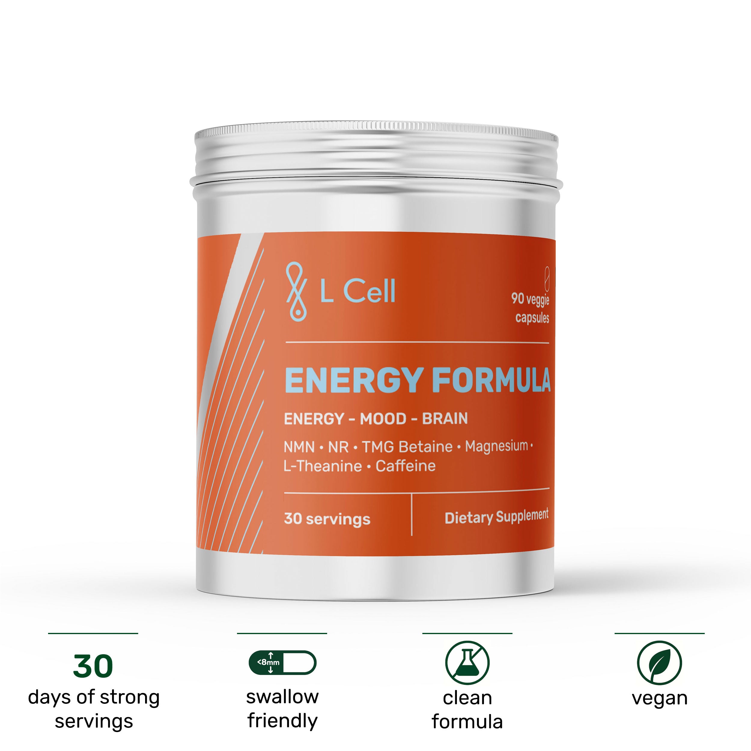 Energy Formula (30 servings, 90 capsules)