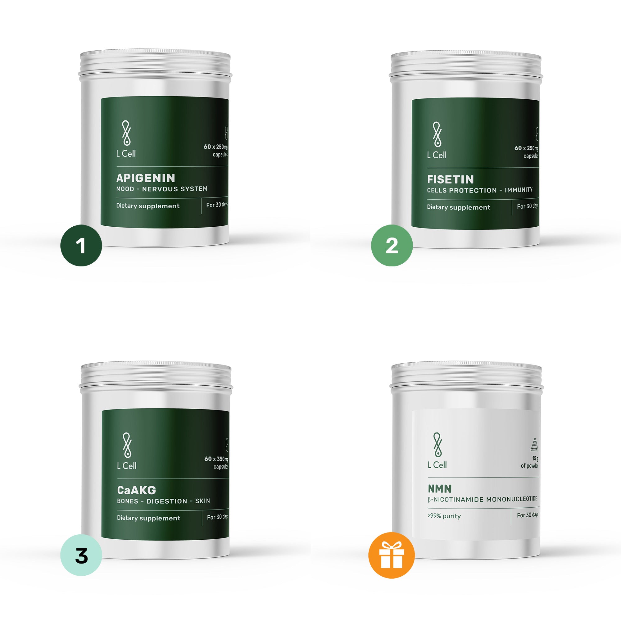 Healthy Skin & Hair set (for 30 days)