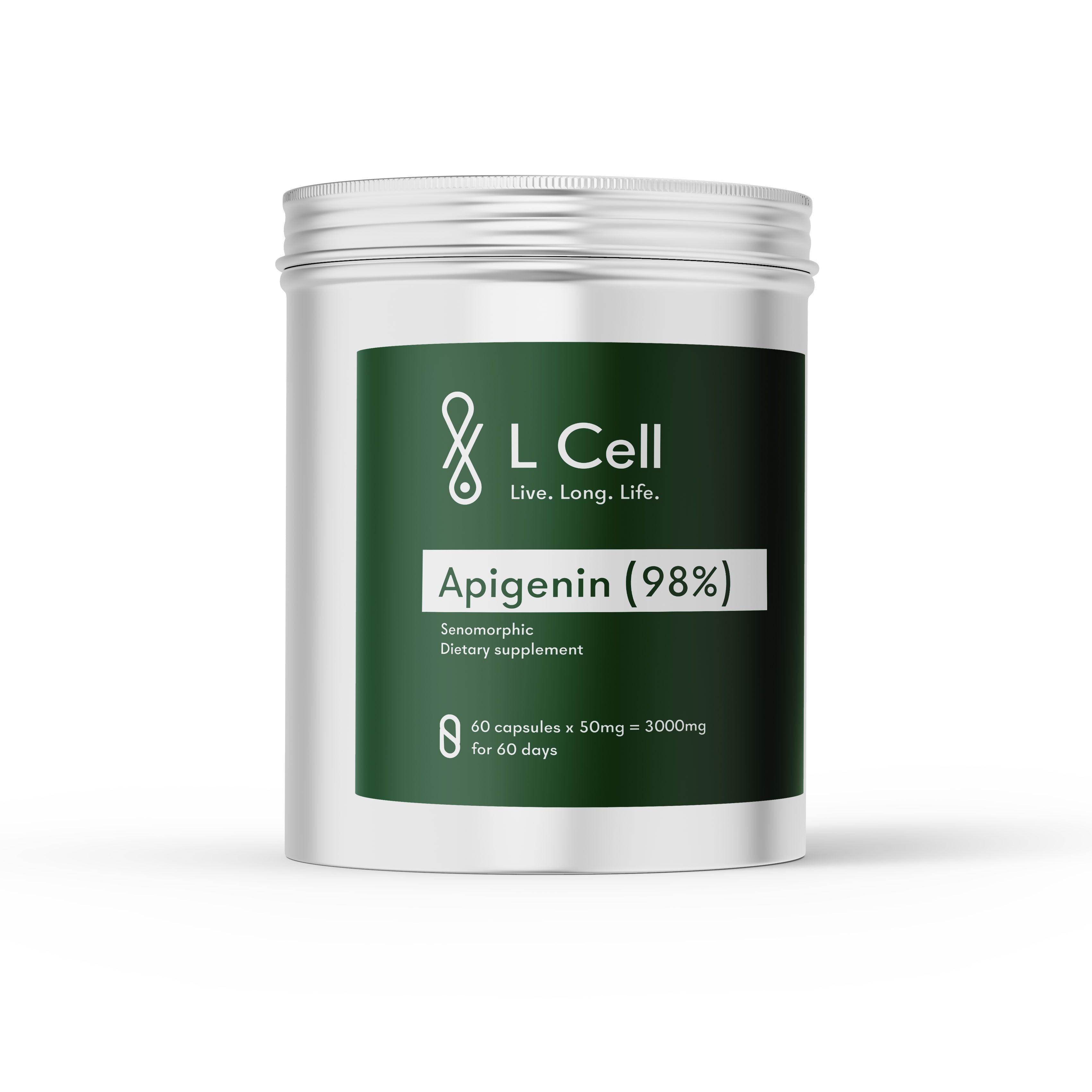 Apigenin Capsules (60 capsules, 3000mg)