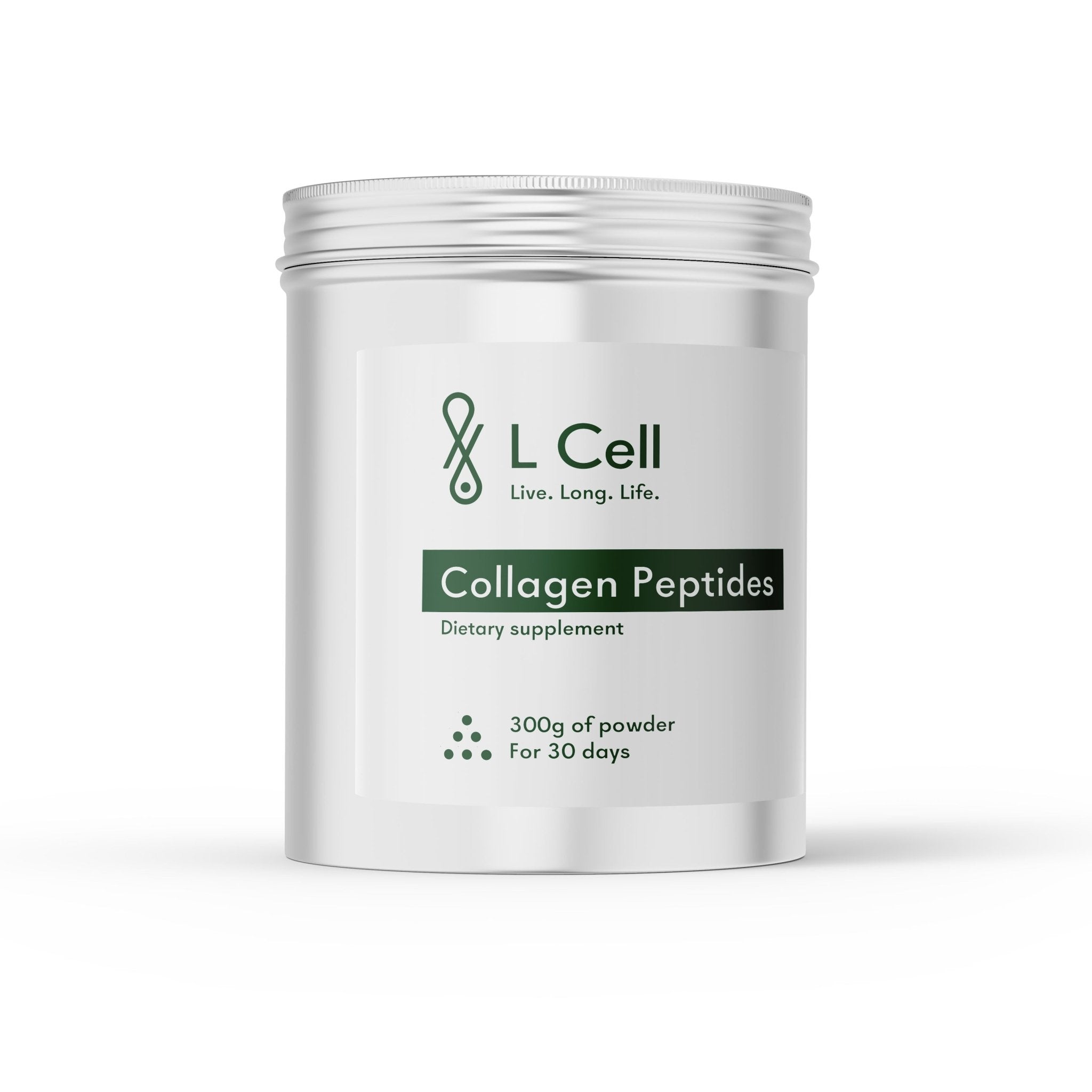 Collagen Peptides 300g (30 days, >90% purity) - L Cell