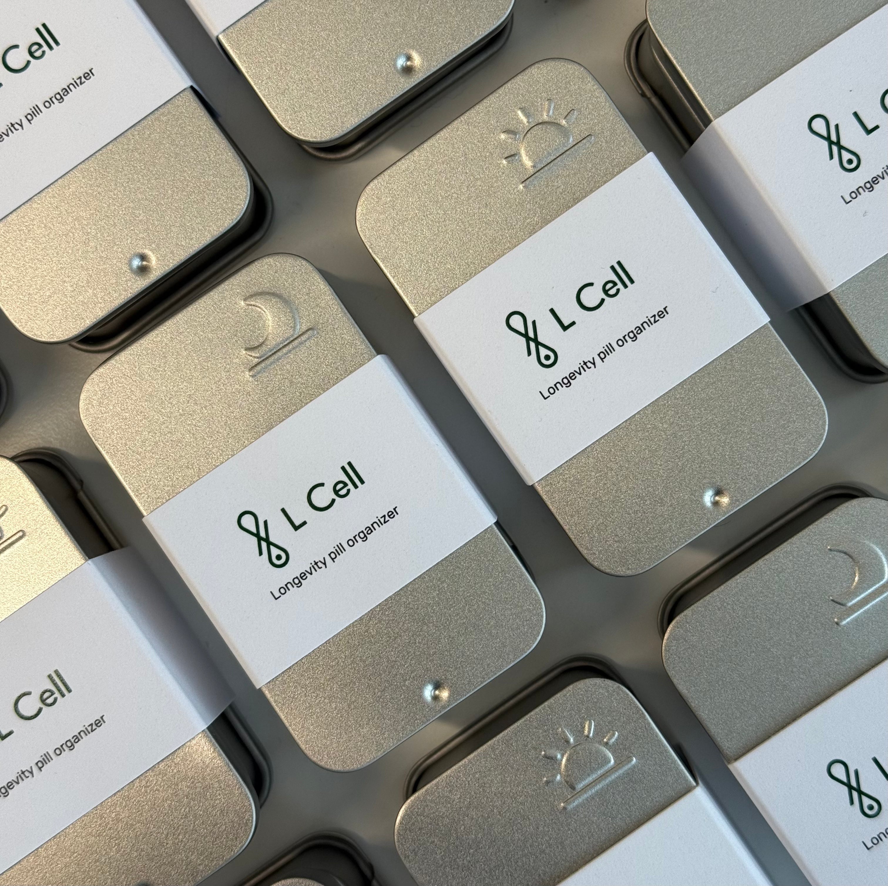 Pill organisers (morning/evening)